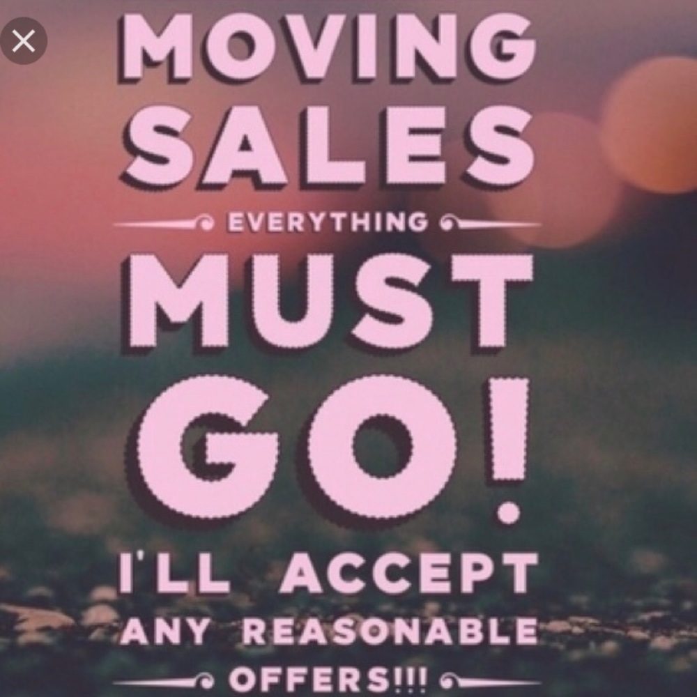 Sale sale sale, make me an offer